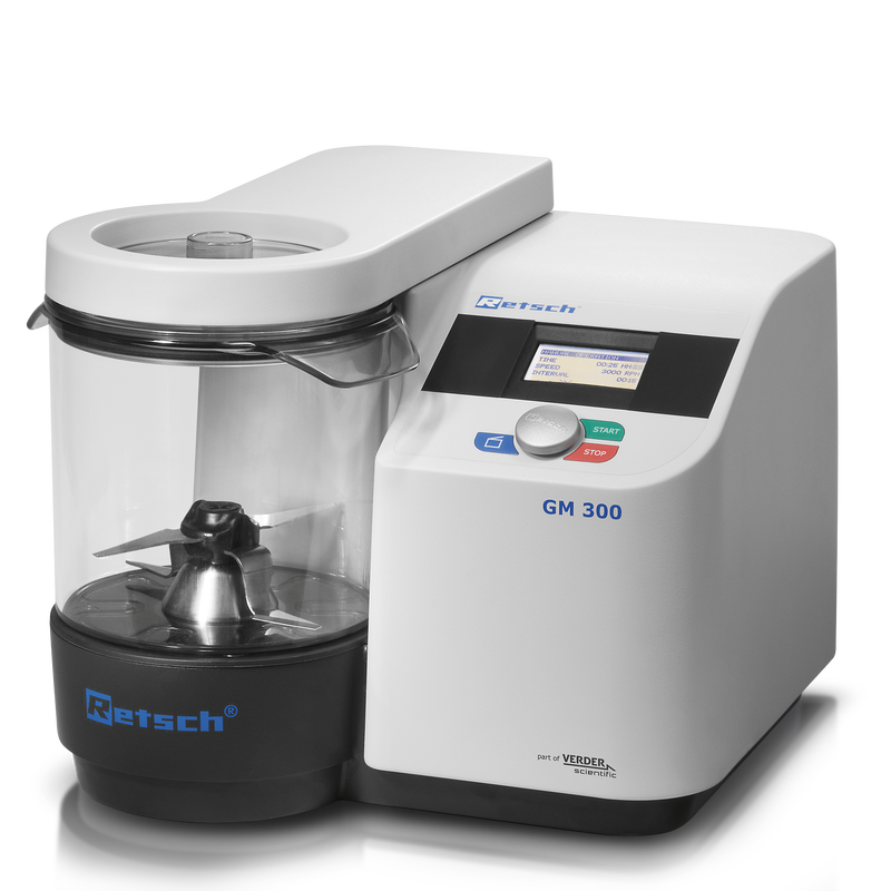 Retsch 刀式混和研磨仪 GRINDOMIX GM 300 专业食品样品制备