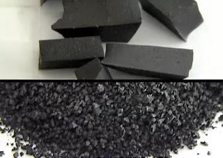 典型样品材料:轮胎橡胶